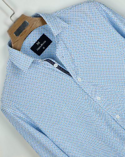 Luxury Print Stretch Shirt